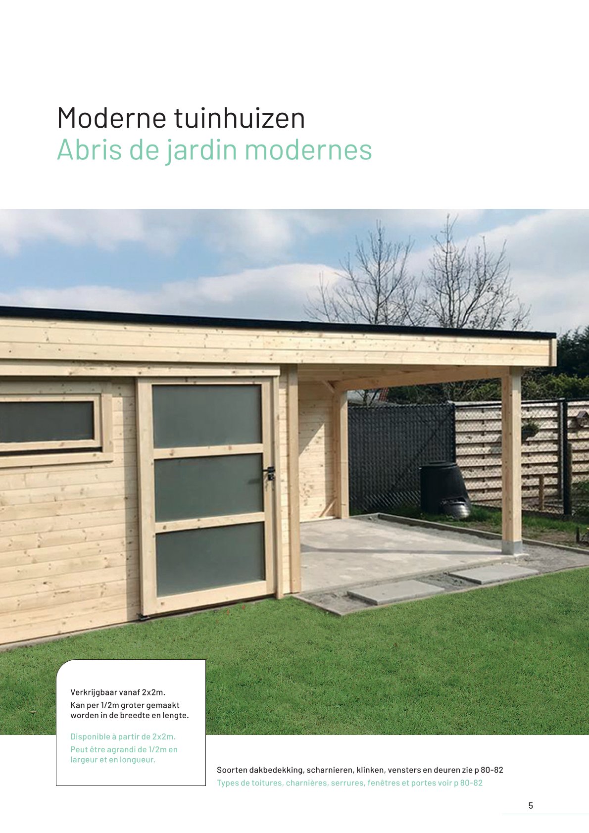 pagina brochure tuinhuizen Gebart