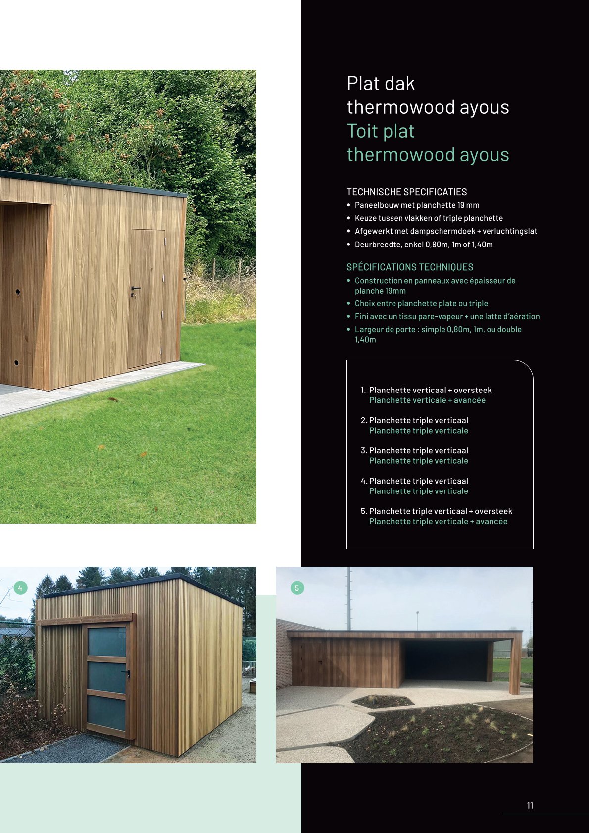 pagina brochure tuinhuizen Gebart