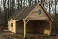 Tuinhuis in eik Bullseye